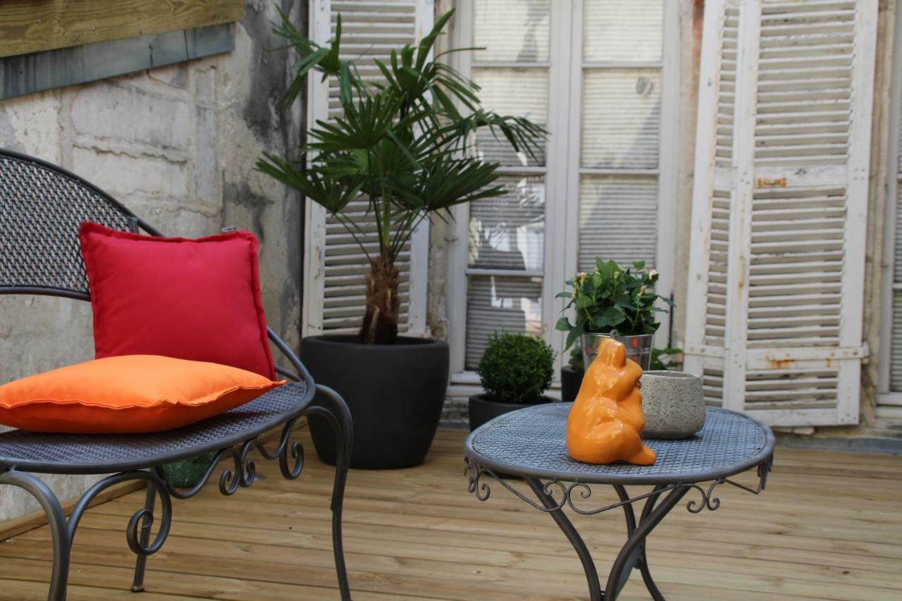 Une Chambre En Ville Saintes Exterior foto